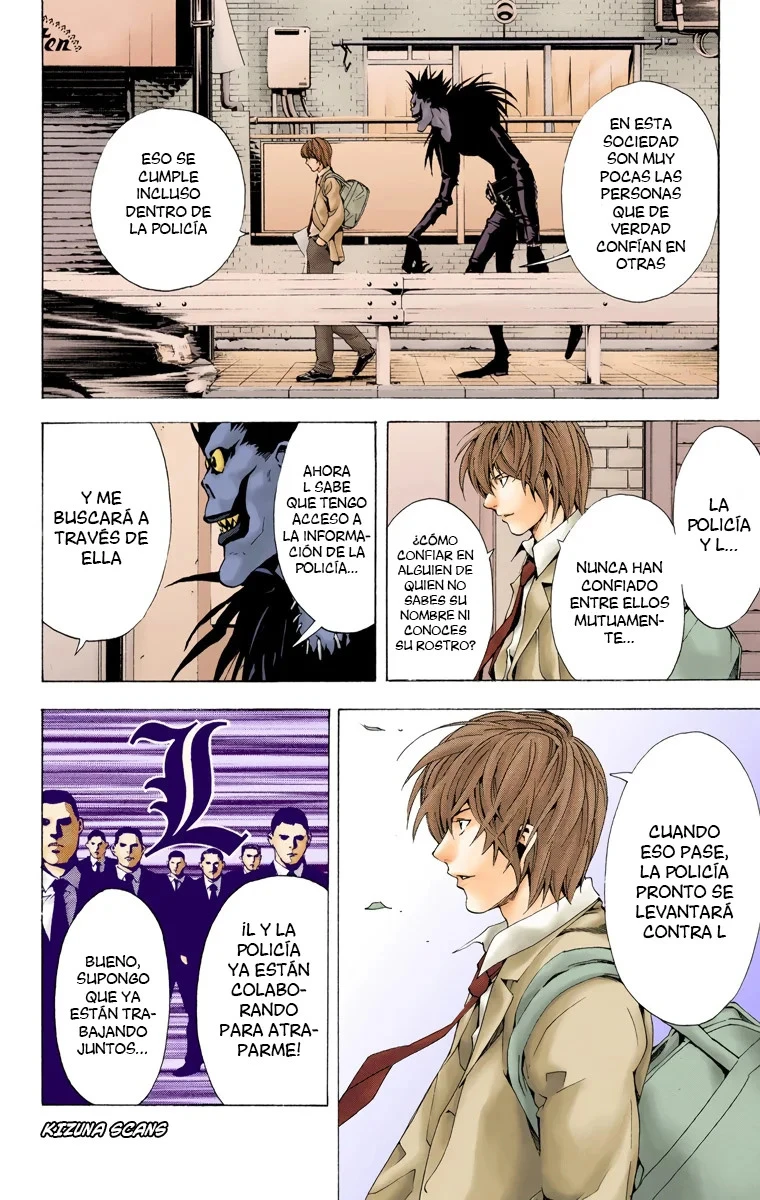 Read Death Note Full Color ES Manga Online