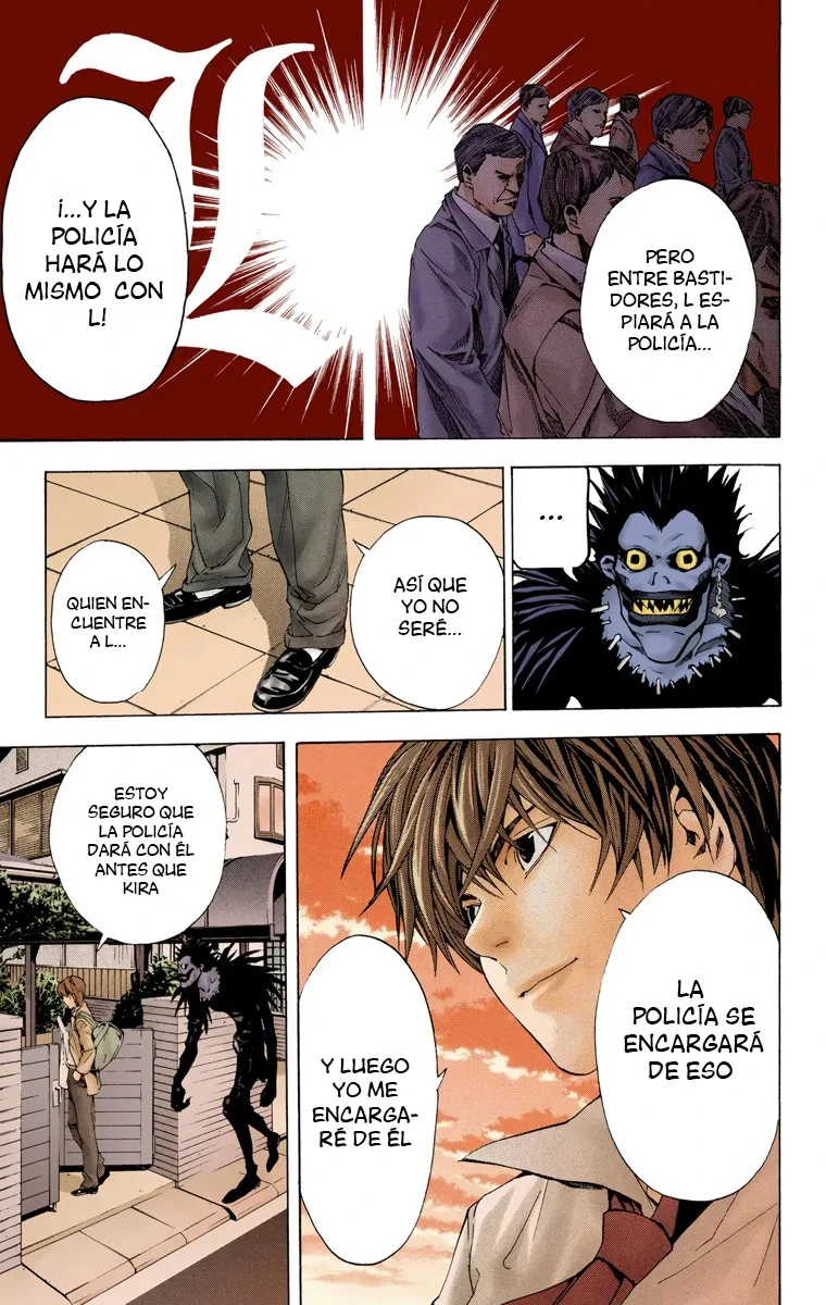 Read Death Note Full Color ES Manga Online