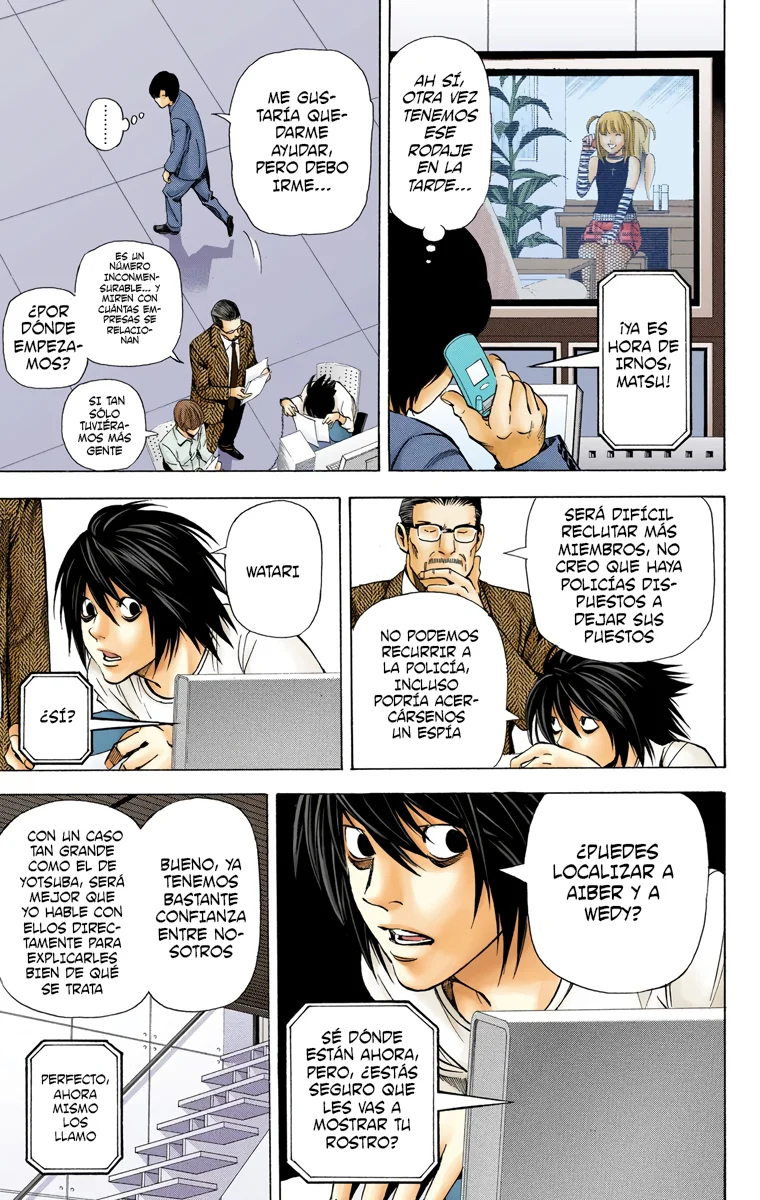 Read Death Note Full Color ES Manga Online
