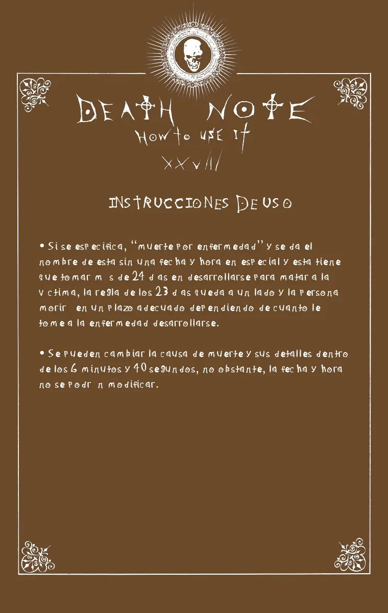Read Death Note Full Color ES Manga Online