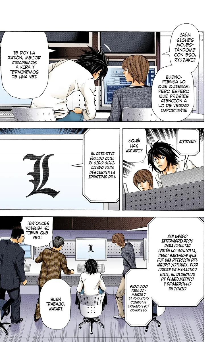 Read Death Note Full Color ES Manga Online