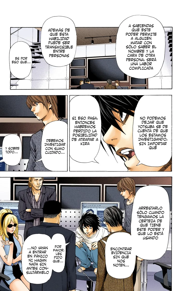 Read Death Note Full Color ES Manga Online