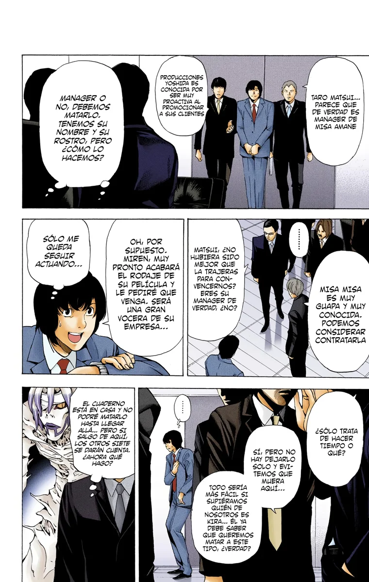 Read Death Note Full Color ES Manga Online