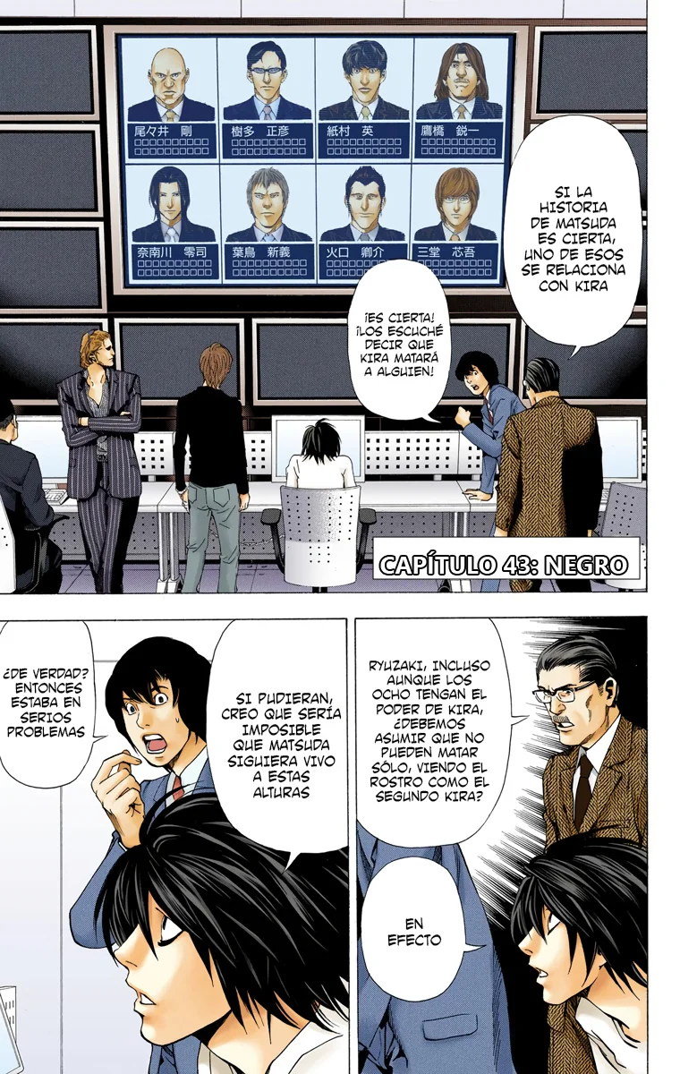 Read Death Note Full Color ES Manga Online
