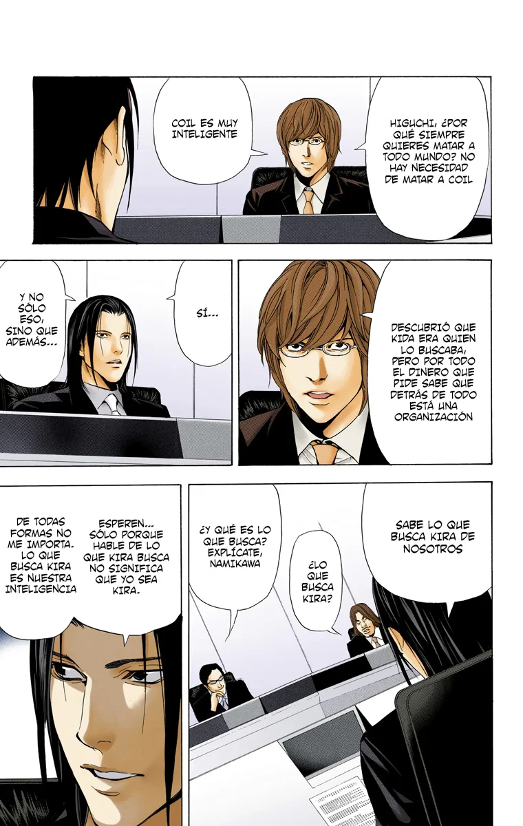 Read Death Note Full Color ES Manga Online