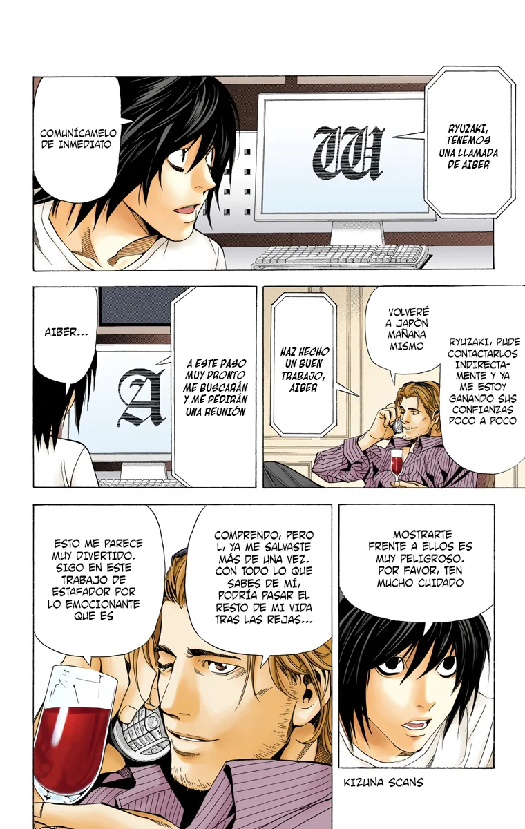 Read Death Note Full Color ES Manga Online