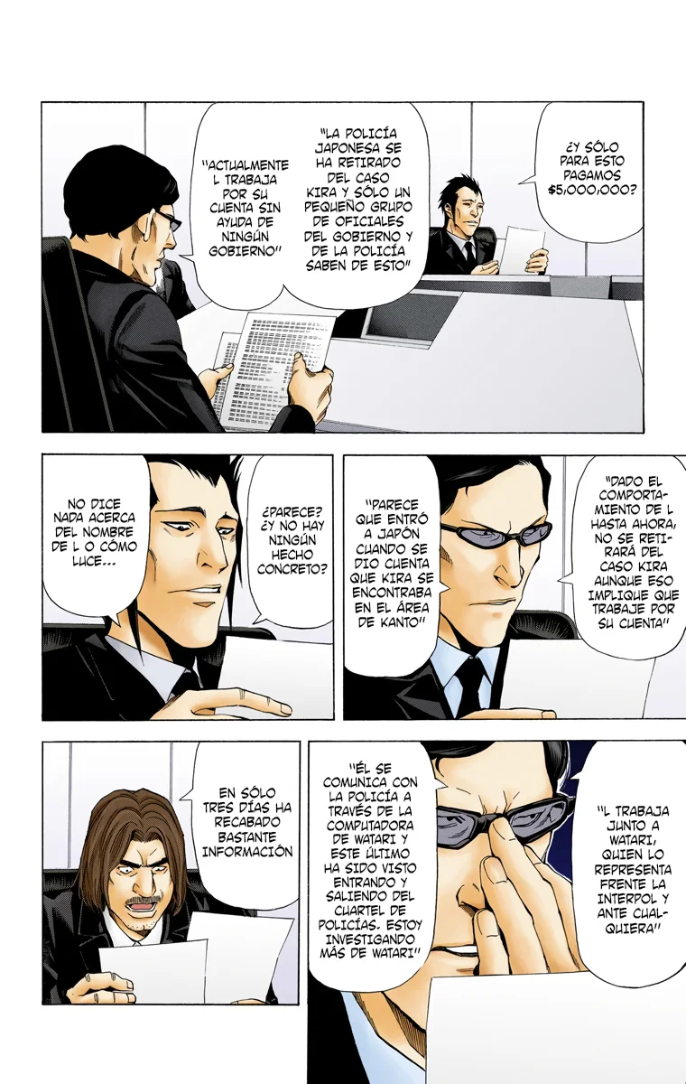 Read Death Note Full Color ES Manga Online