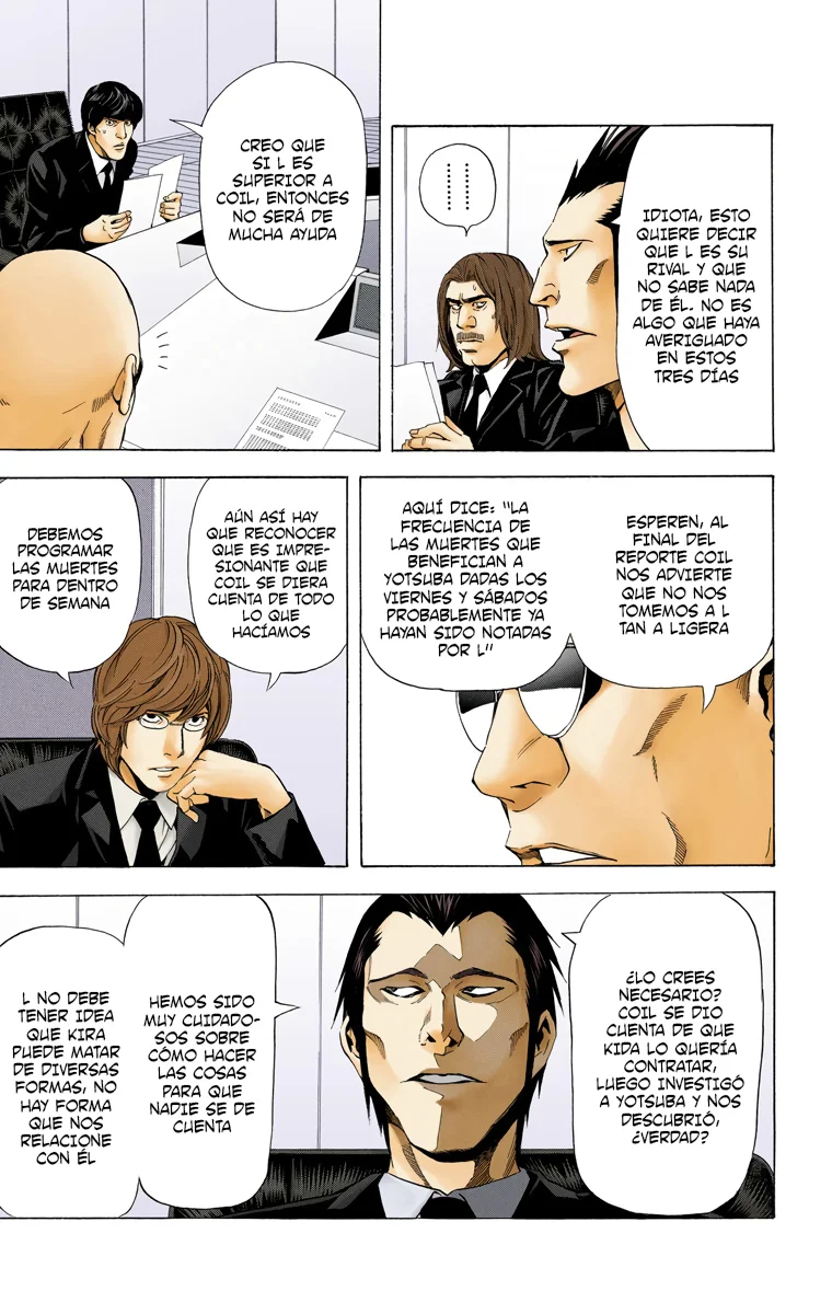 Read Death Note Full Color ES Manga Online