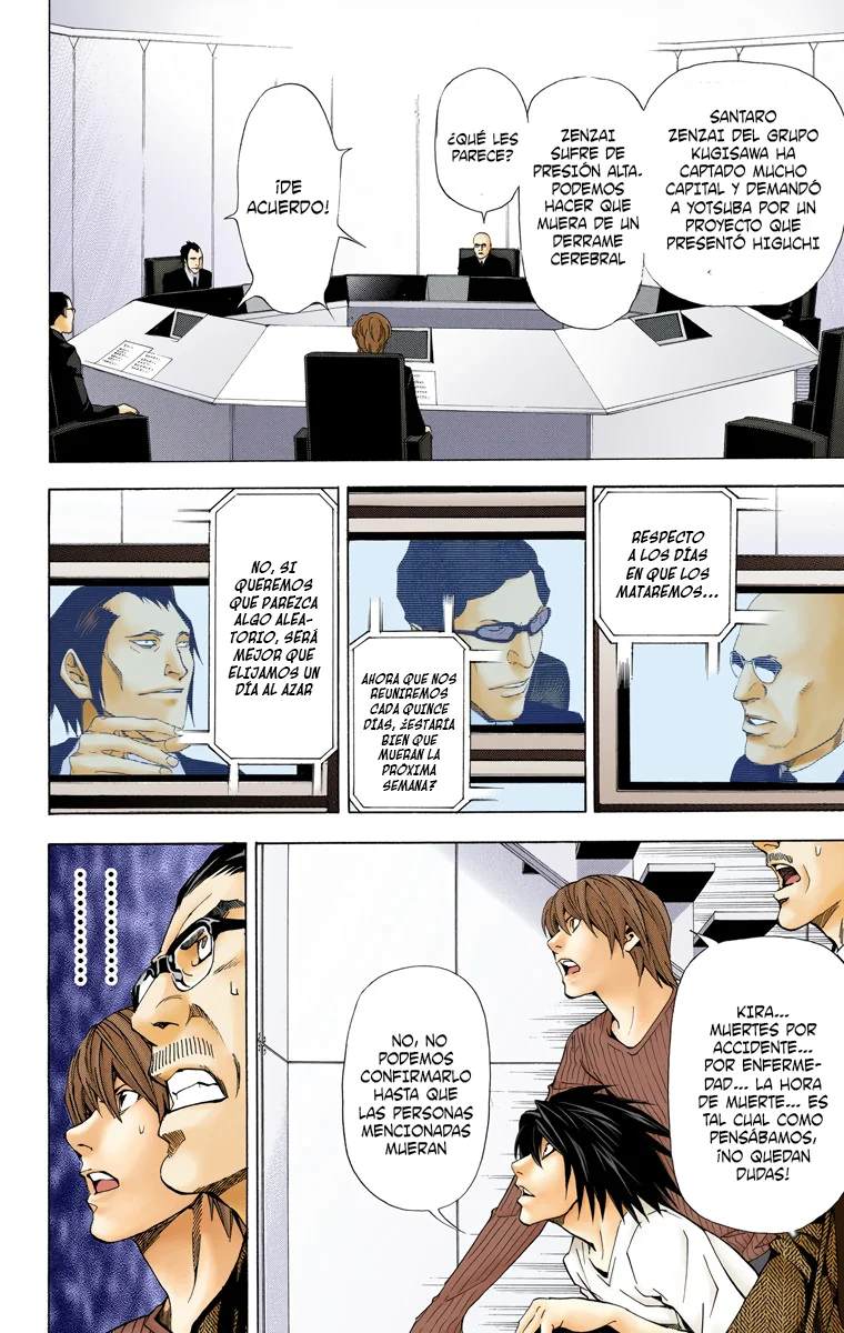 Read Death Note Full Color ES Manga Online
