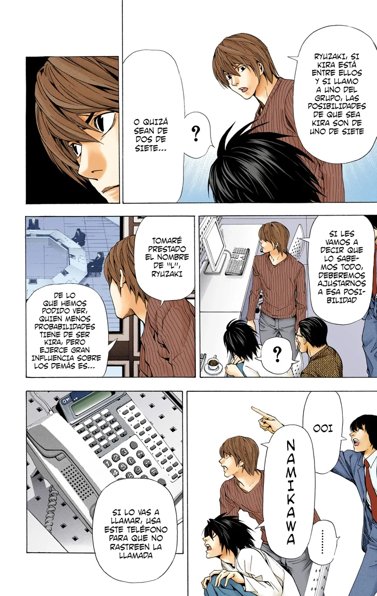 Read Death Note Full Color ES Manga Online