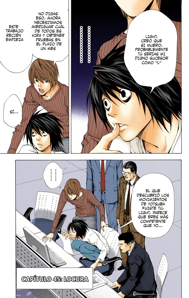 Read Death Note Full Color ES Manga Online