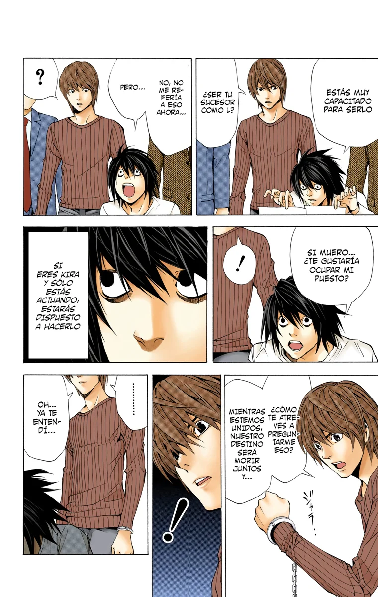Read Death Note Full Color ES Manga Online