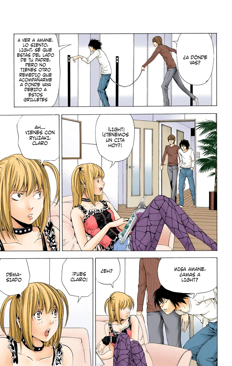 Read Death Note Full Color ES Manga Online