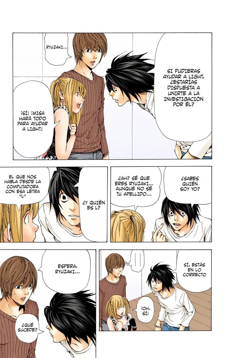 Read Death Note Full Color ES Manga Online
