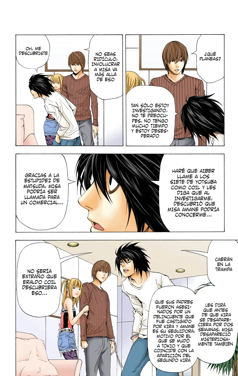 Read Death Note Full Color ES Manga Online