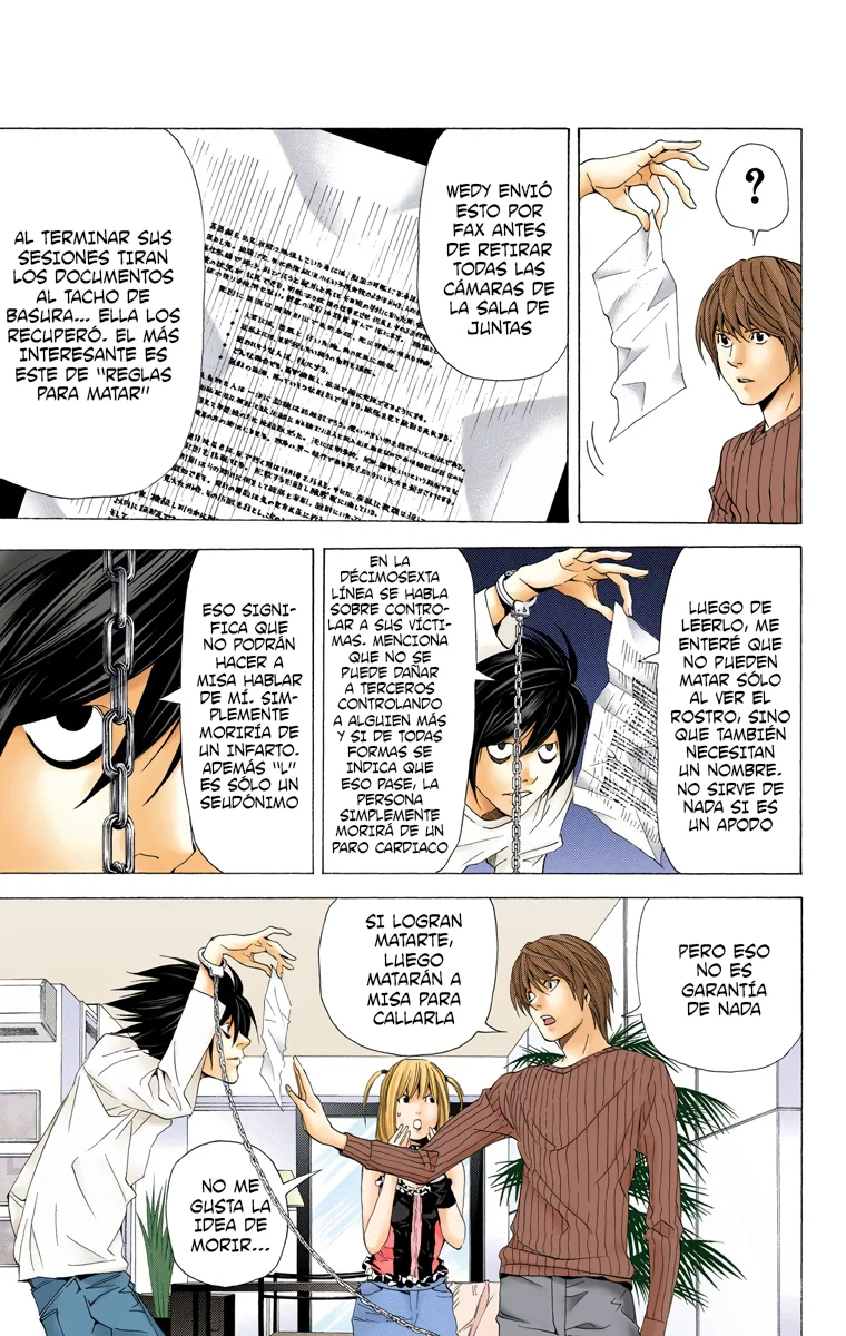 Read Death Note Full Color ES Manga Online