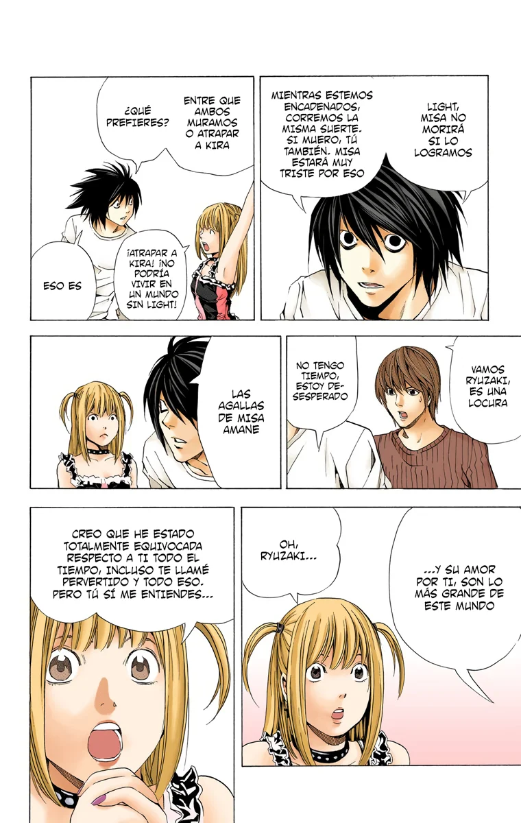 Read Death Note Full Color ES Manga Online