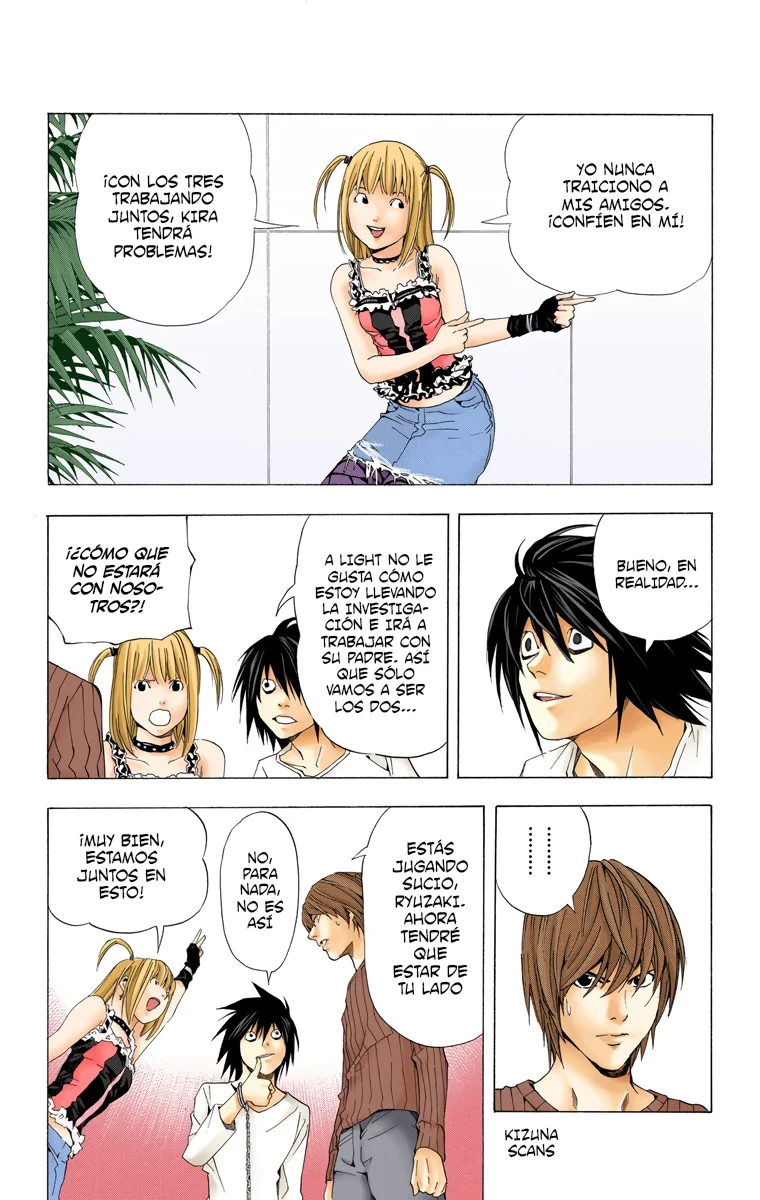 Read Death Note Full Color ES Manga Online