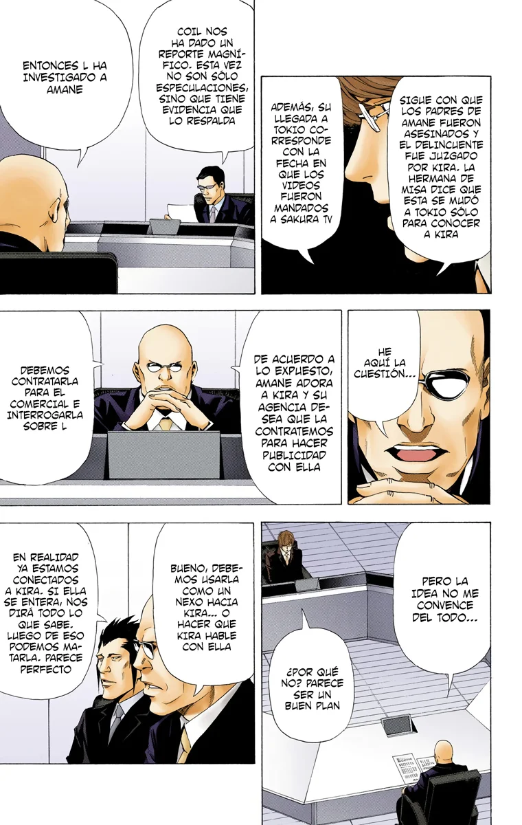 Read Death Note Full Color ES Manga Online