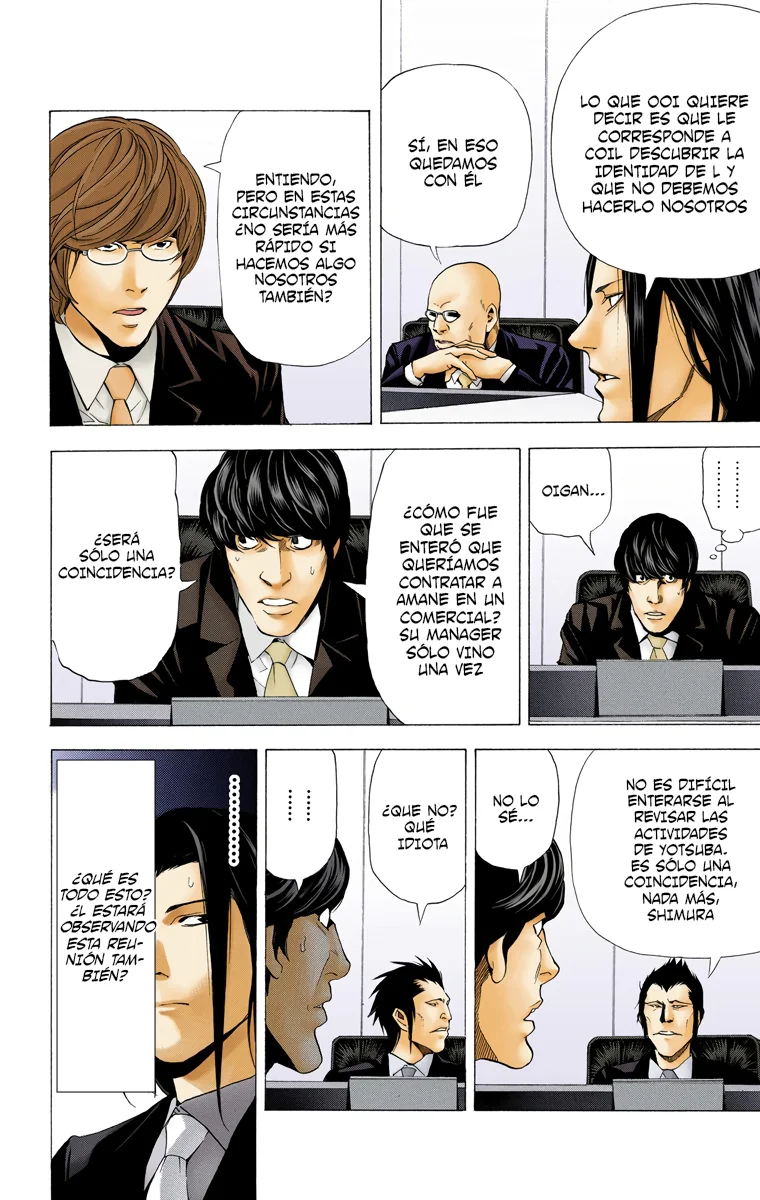 Read Death Note Full Color ES Manga Online