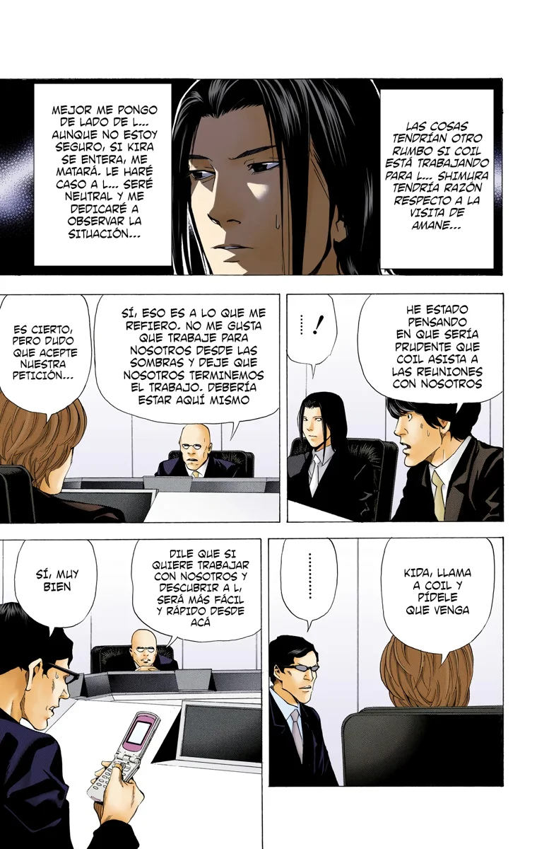Read Death Note Full Color ES Manga Online