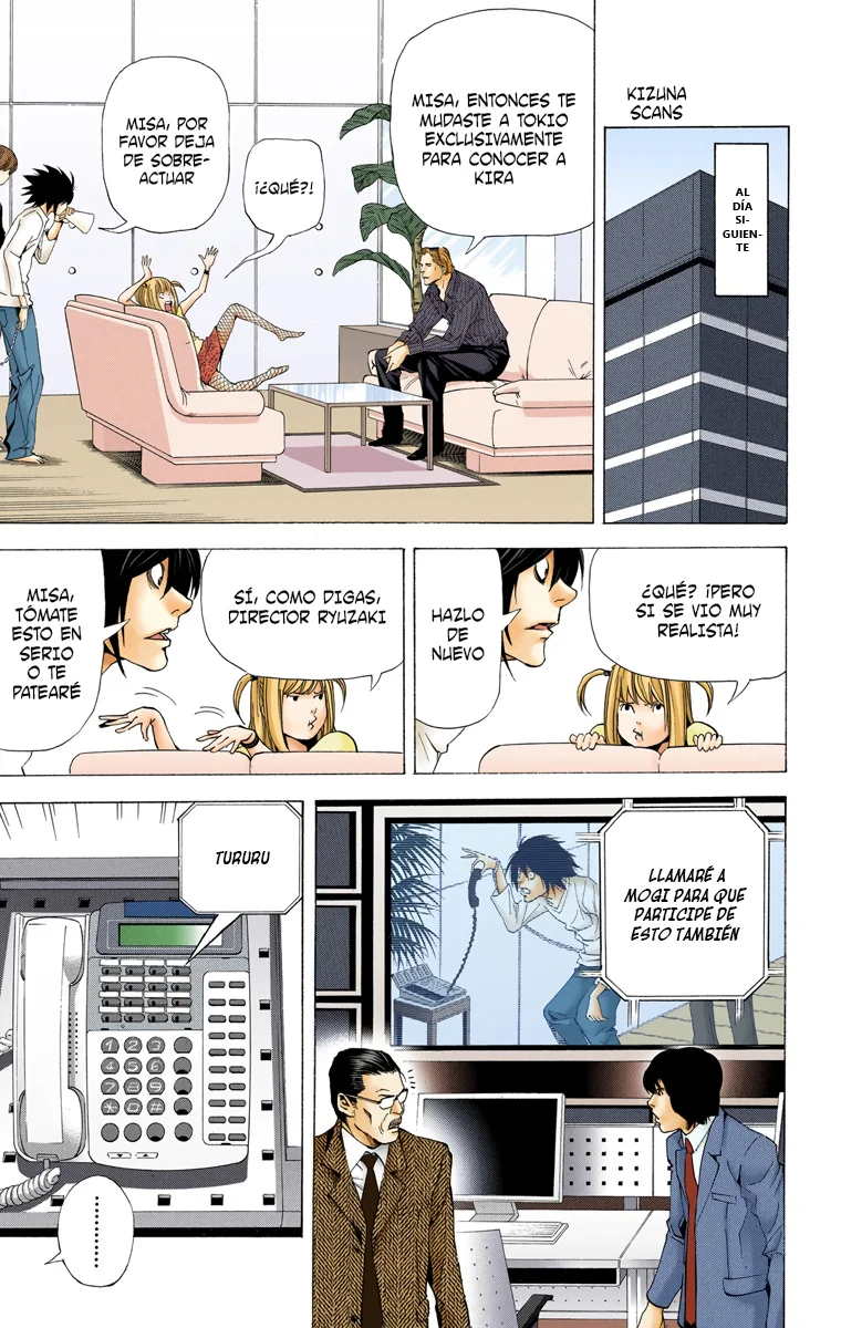 Read Death Note Full Color ES Manga Online