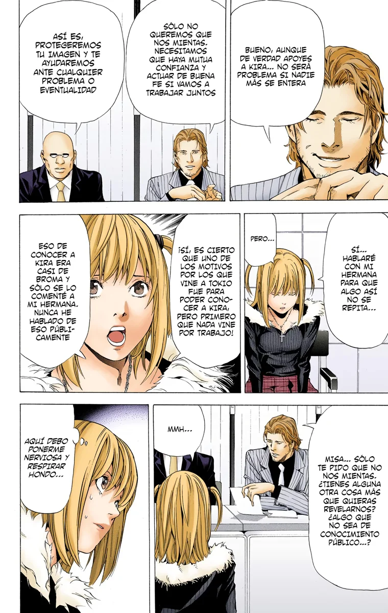 Read Death Note Full Color ES Manga Online