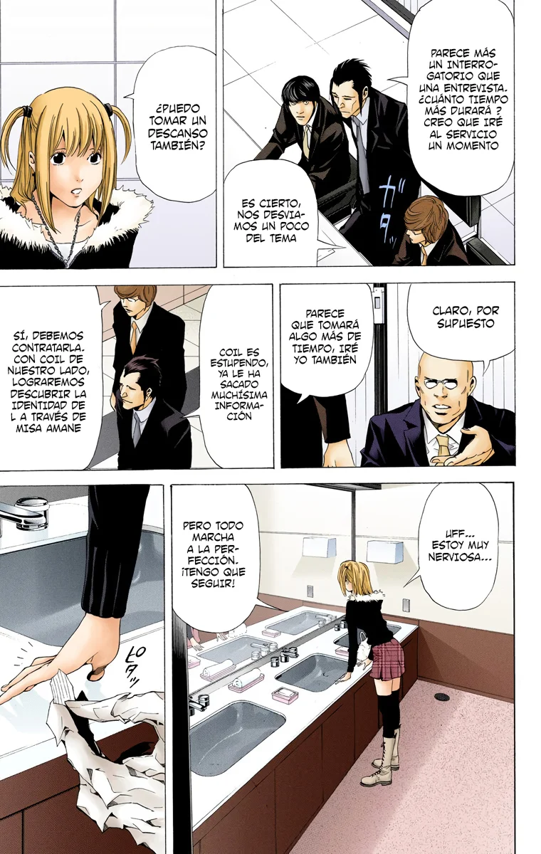 Read Death Note Full Color ES Manga Online