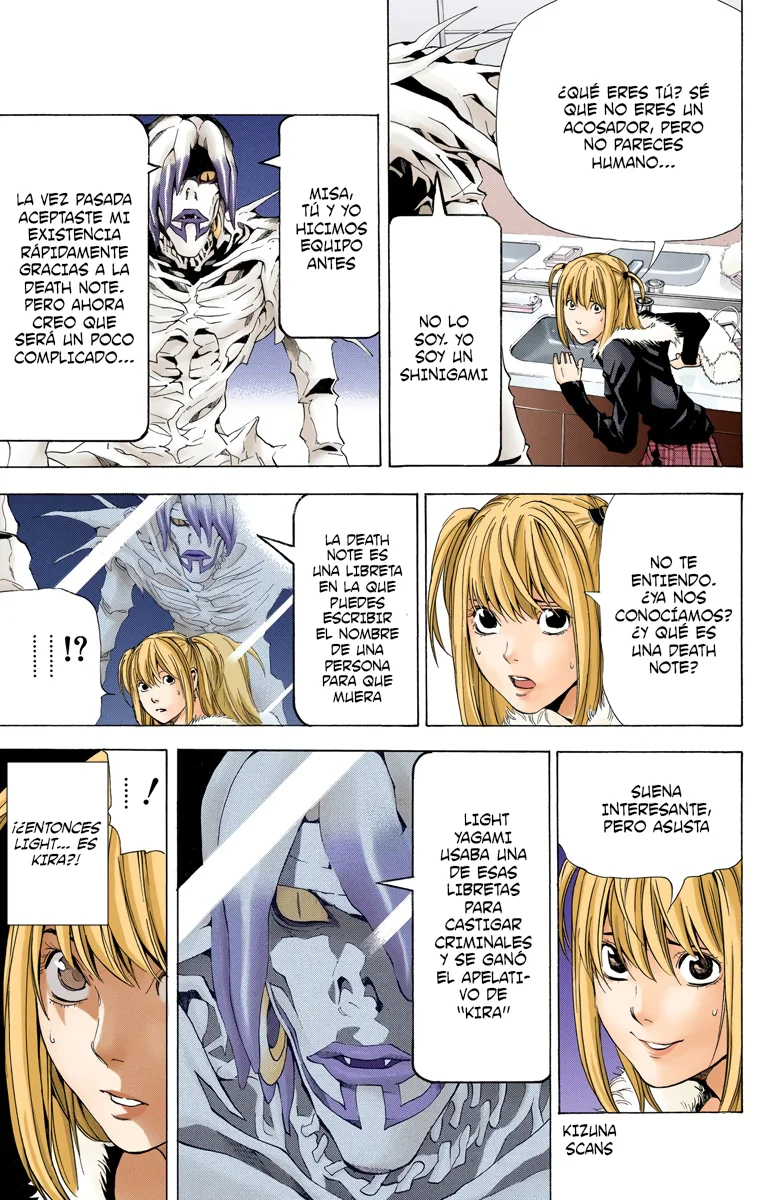 Read Death Note Full Color ES Manga Online