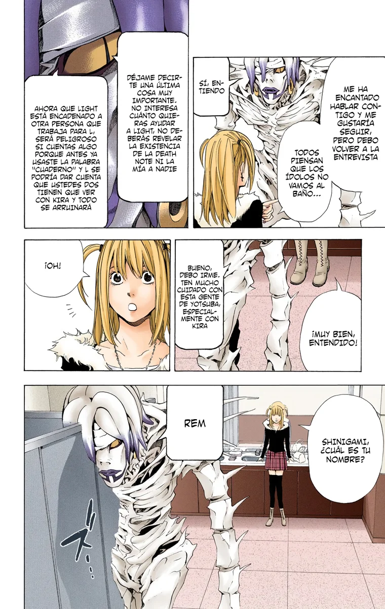 Read Death Note Full Color ES Manga Online