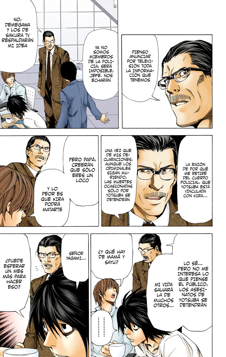 Read Death Note Full Color ES Manga Online