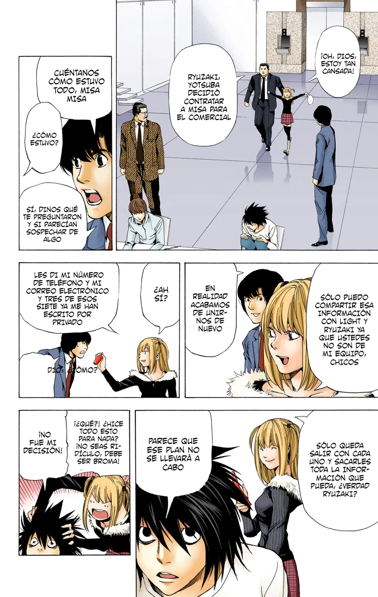 Read Death Note Full Color ES Manga Online