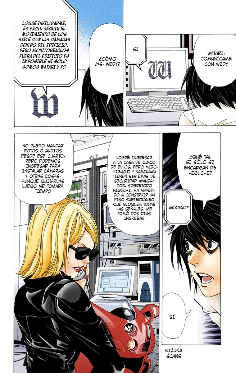 Read Death Note Full Color ES Manga Online