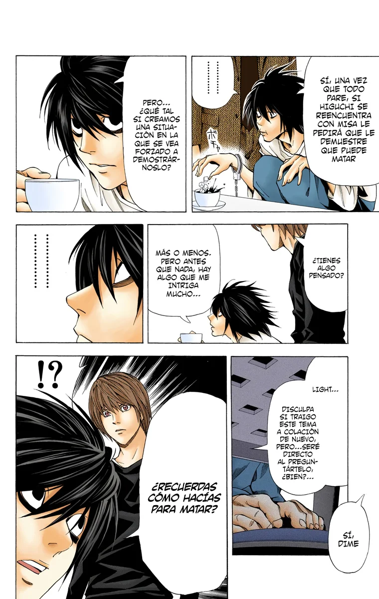 Read Death Note Full Color ES Manga Online