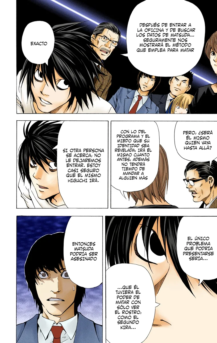 Read Death Note Full Color ES Manga Online