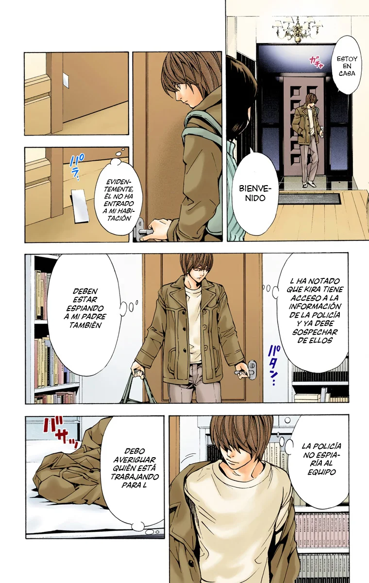 Read Death Note Full Color ES Manga Online