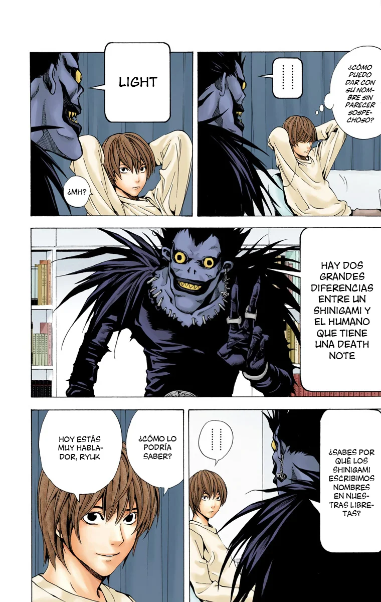 Read Death Note Full Color ES Manga Online