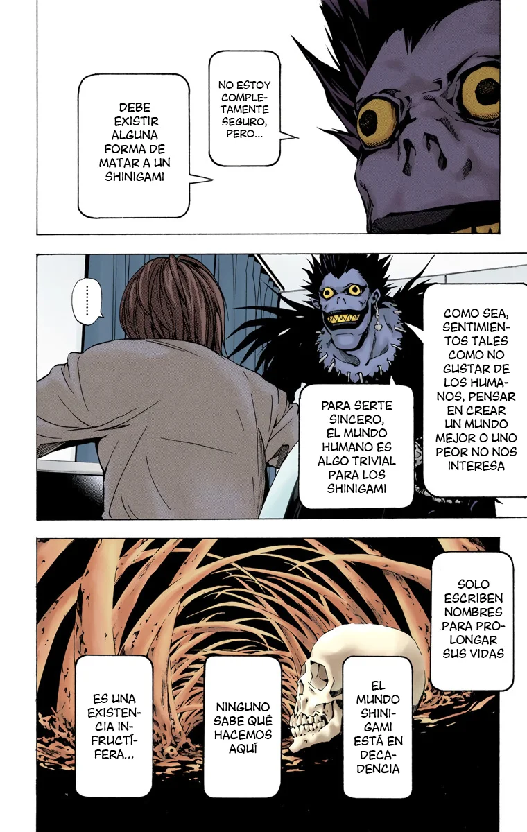 Read Death Note Full Color ES Manga Online