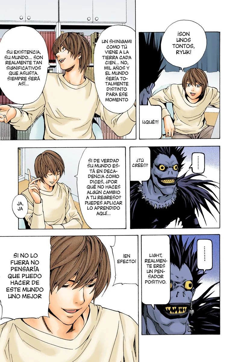 Read Death Note Full Color ES Manga Online