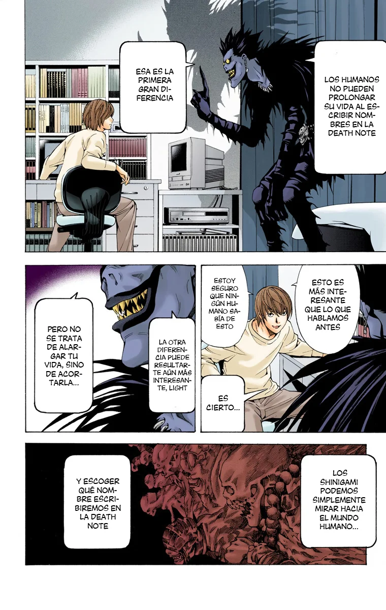 Read Death Note Full Color ES Manga Online