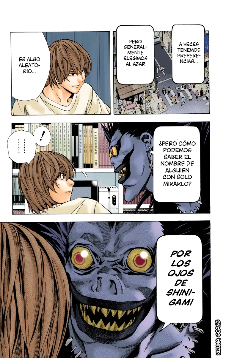 Read Death Note Full Color ES Manga Online