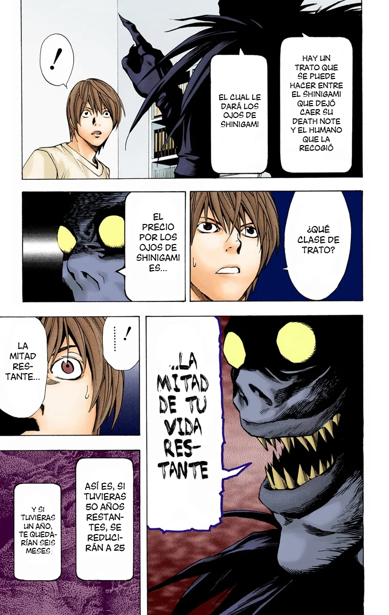 Read Death Note Full Color ES Manga Online