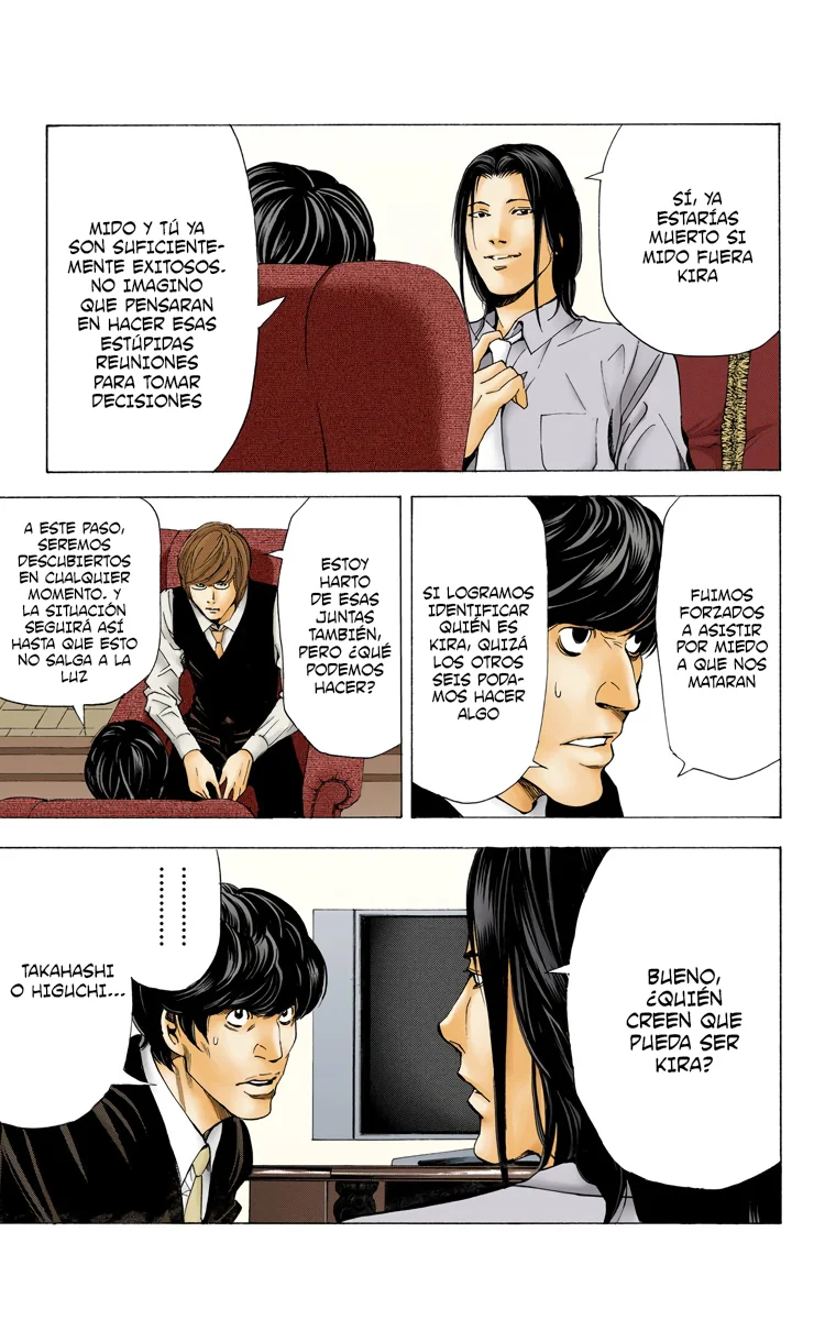 Read Death Note Full Color ES Manga Online