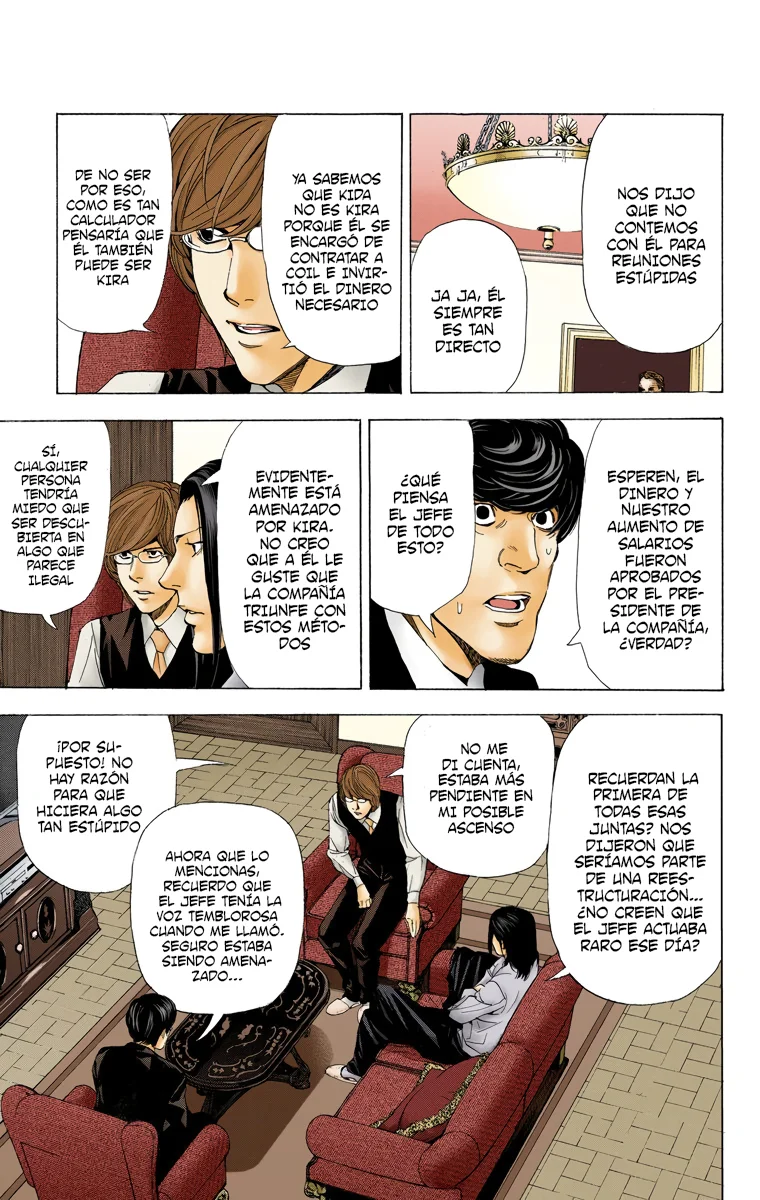 Read Death Note Full Color ES Manga Online