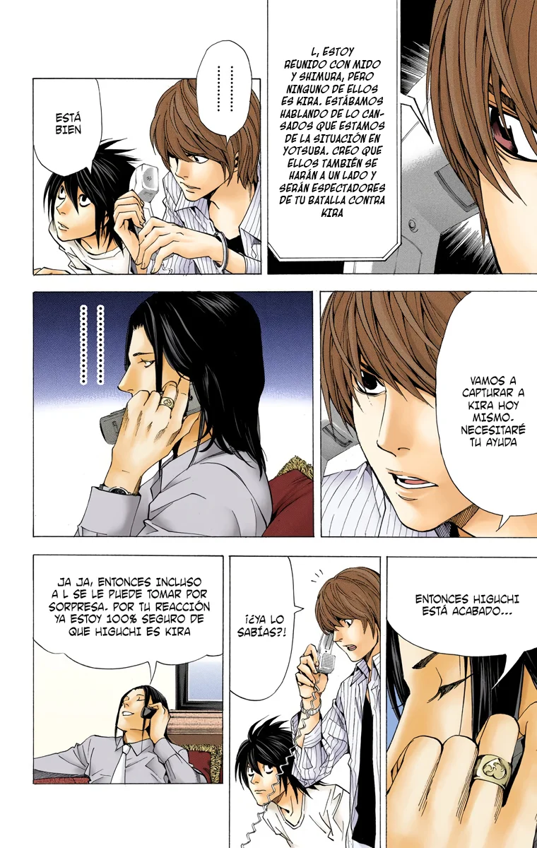 Read Death Note Full Color ES Manga Online