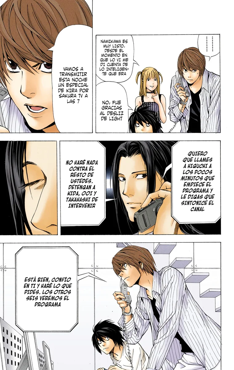 Read Death Note Full Color ES Manga Online