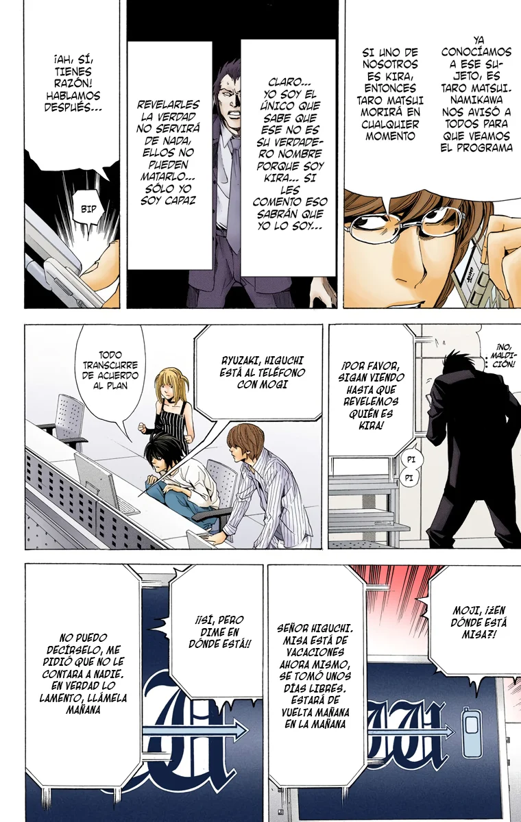 Read Death Note Full Color ES Manga Online