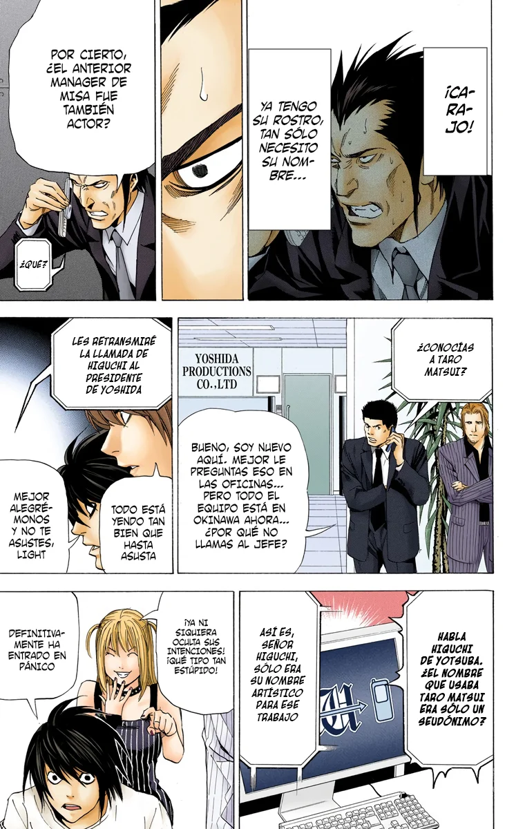 Read Death Note Full Color ES Manga Online