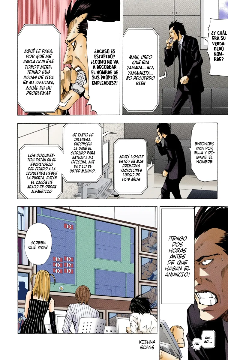 Read Death Note Full Color ES Manga Online