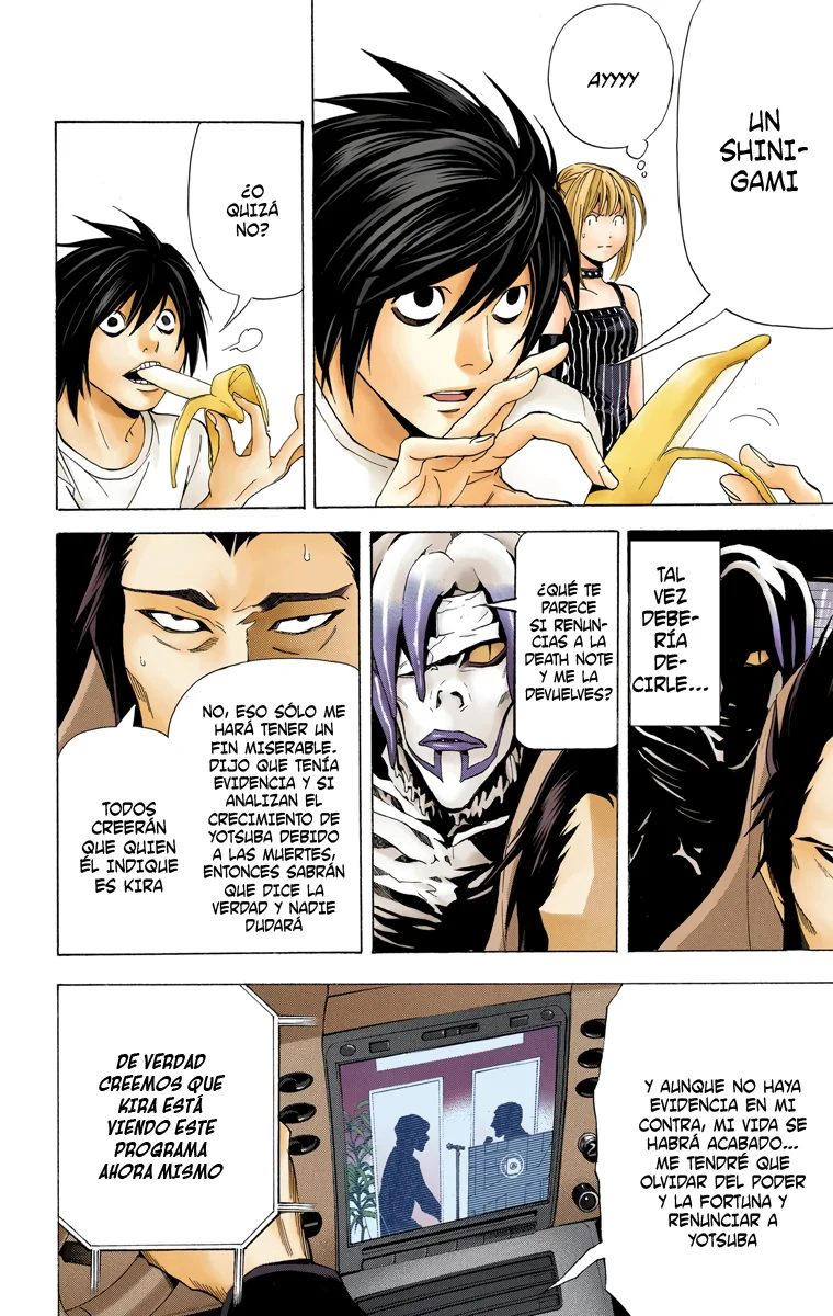 Read Death Note Full Color ES Manga Online